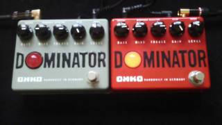 Video thumbnail for Okko Dominator Distortion - New (Red) vs Old (Gray) - Guitar Demo by MrExcane