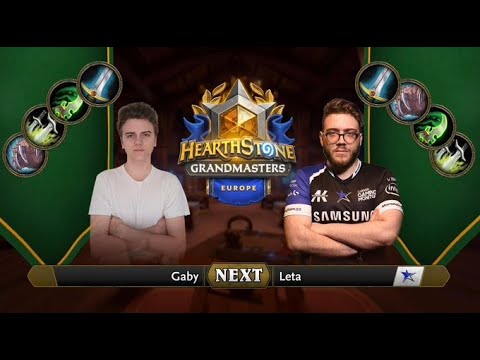 Leta vs Gaby | 2021 Hearthstone Grandmasters Europe | Semifinal | Season 2 | Week 6