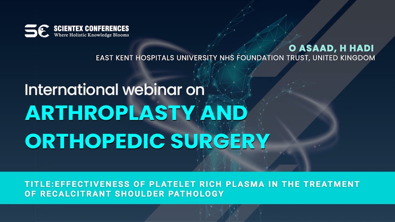 Effectiveness of Platelet Rich Plasma in the treatment of recalcitrant shoulder pathology