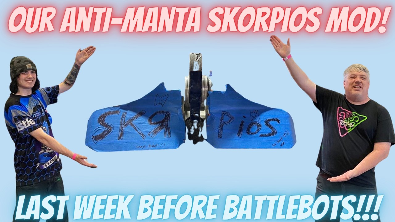 Our Chaotic Last Week Before Battlebots