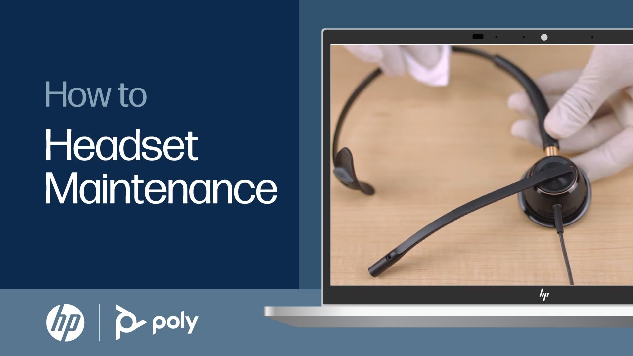 Headset Maintenance | HP Support