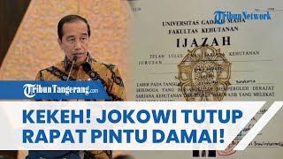 GERAM Jokowi Kekeh Tutup Pintu Damai soal Tudingan Ijazah Palsu, Siap 'Bertarung' di Pengadilan