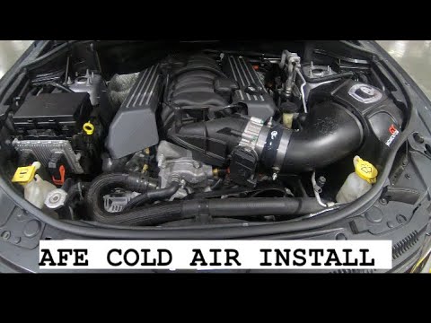Jeep Srt AFE cold air intake install