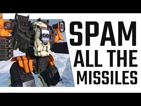 SPAM ALL THE MISSILES! 9x SRM2 Arctic Wolf Build - Mechwarrior Online The Daily Dose #349