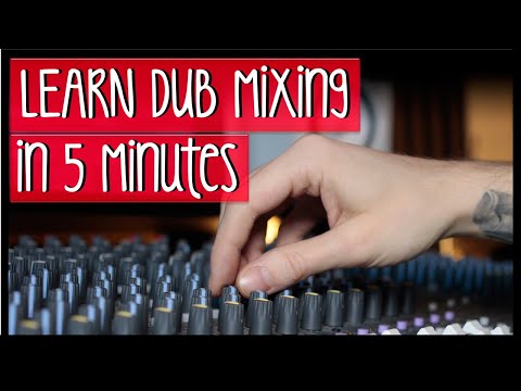 Learn DUB MIXING in 5 Minutes - [w. ANALOG MIXER and Guitar Pedals] - Reggae, Dub Tutorial