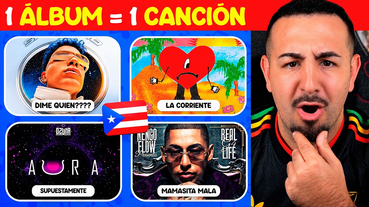 PAPI GAVI REACCIONA a "SALVA UNA CANCIÓN de CADA ALBUM de REGGAETON de PUERTO RICO 2026"
