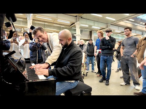 Amazing Boogie Woogie with Jared Nandra in London - Nico Brina @ St Pancras Staiton
