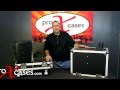XSTATIC PROX CASES QSC K8 Speaker Flight Trunk Case Holds 2x QSC K8 K10 K12 K-SUB w/ Casters
