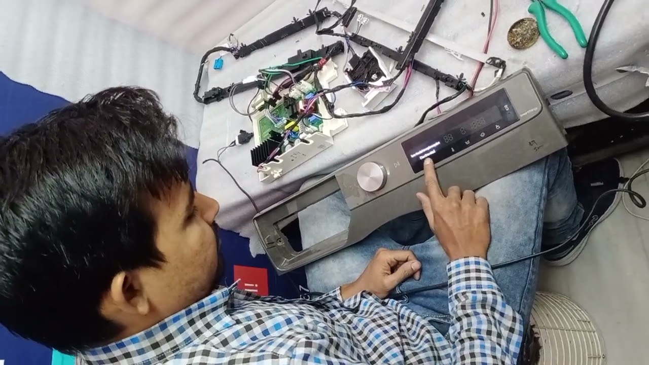 Washing Machine wiring test Samsung front loading