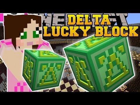 US Minecraft | DELTA LUCKY BLOCK (DELTA HEROBRINE, BOB 2.0 & OVERPOWERED WEAPONS!) - Mod Showcase