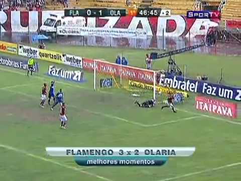 Melhores momentos de Flamengo 3 x 2 Olaria pelo Carioca 2011