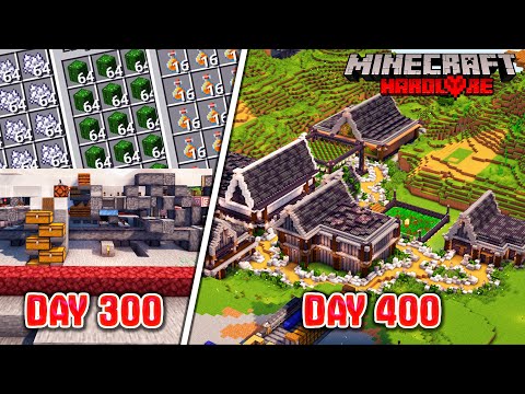 INSANE: Hardcore Minecraft Farm Transformation!