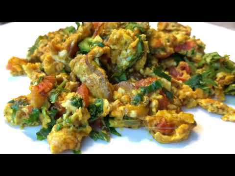 Khageena - Pakistani Scrambled Eggs - Breakfast Recipe!