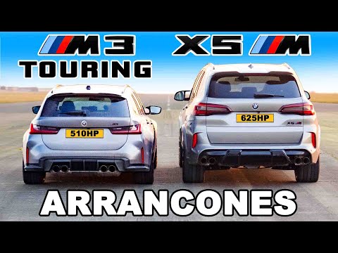 BMW M3 Touring vs BMW X5M: ARRANCONES