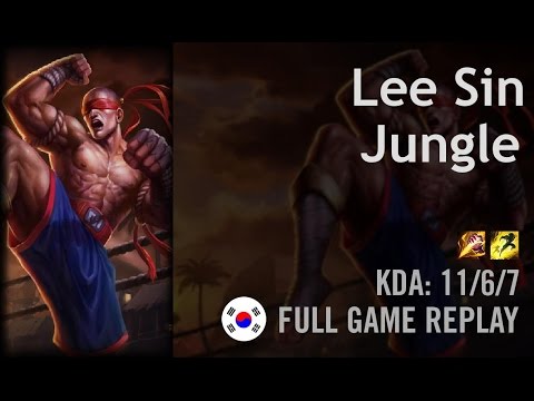 Lee Sin Jungle vs Rek'Sai - Scout - KR Challenger Path 5.24