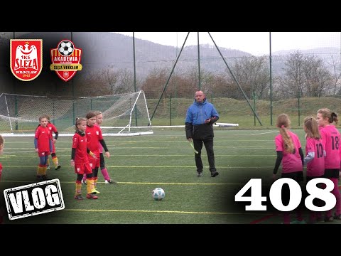 VLOG Turniej Orliczek mecz Ślęza Wrocław -  FemGol Lubin połowa I Bielawa 09-11-2019
