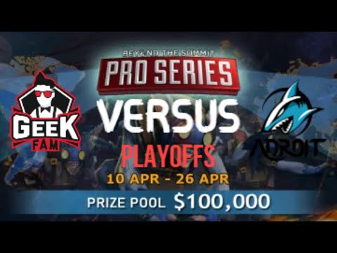 GeekFam vs Adroit l PLAYOFFS l BTS PRO SERIES SEA