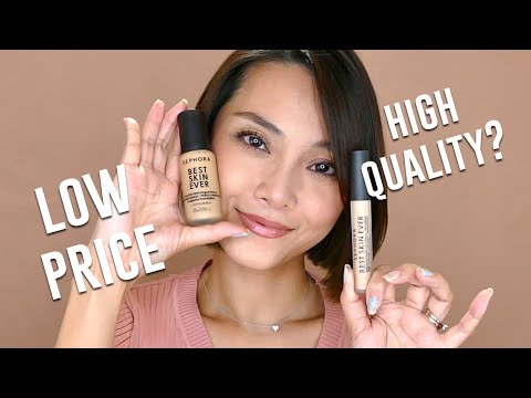 SEPHORA COLLECTION Best Skin Ever Foundation & Concealer Review (20N, T20 on combi/dry skin)