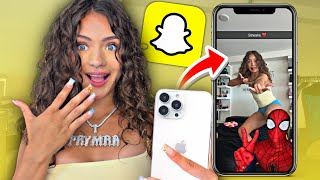 Hacking My Followers Snapchats's & Sending Their Streaks pt. 9 !!