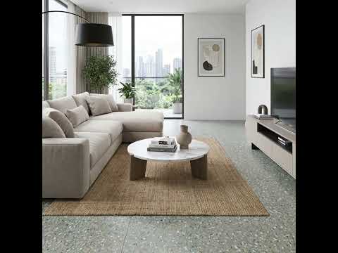 Carrelage effet Terrazzo Orattéo gris