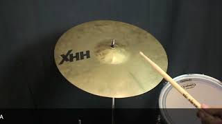 Video thumbnail for USED Sabian 16" HHX Studio Crash by The Drum Shop - Portland, Maine