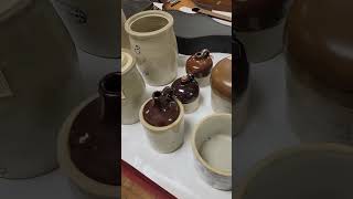 Large Crock and collectibles Auction preview for Sunday Marvh 19 in Monroe Nebraska