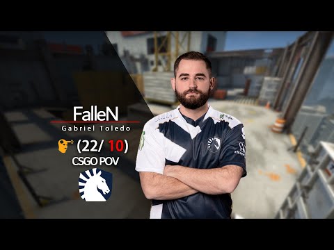 CSGO Pov - Liquid Fallen (22-10) vs Fnatic (de_vertigo) - ESL Pro League
