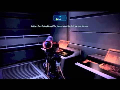 Mass Effect 3: Tali and Kaidan have a conversation about Ashley