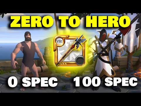 ZERO TO HERO Carrioncaller | 100 Spec 21M Silver | Albion Online