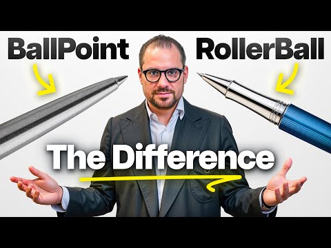 Ballpoint vs Rollerball - What's the difference?