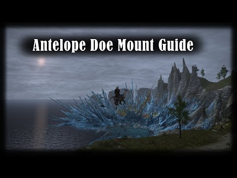 Ffxiv Patch 5 5 Mount Collection Antelope Doe