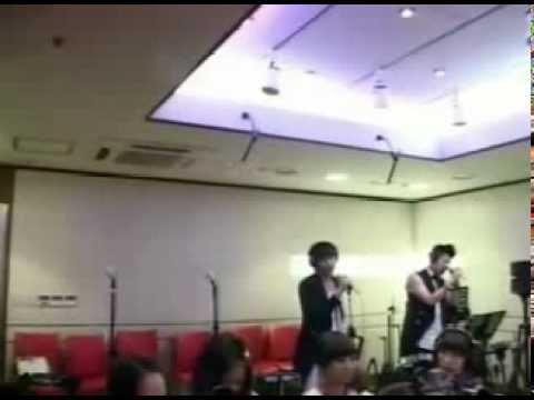 100702 Seonggyu and Woohyun - Hurricane @ Hyunyoung's Music Party
