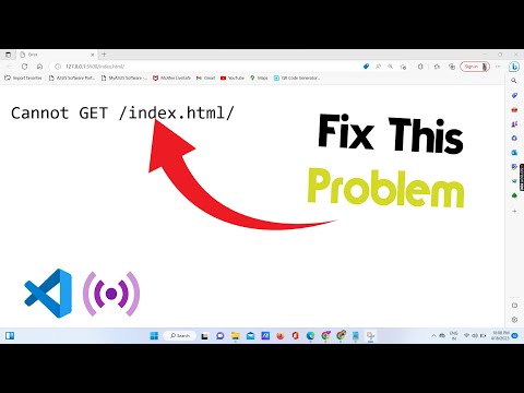 Cannot GET /index.html/ || Error Fix