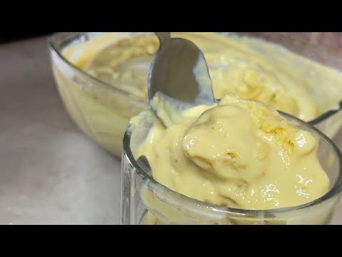 Mango Ice cream Perfect mango Ice Cream Recipe Kehkashan kitchen