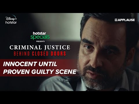 Innocent Until Proven Guilty - Scene | Pankaj Tripathi | Criminal Justice S2 | Disney+ Hotstar VIP