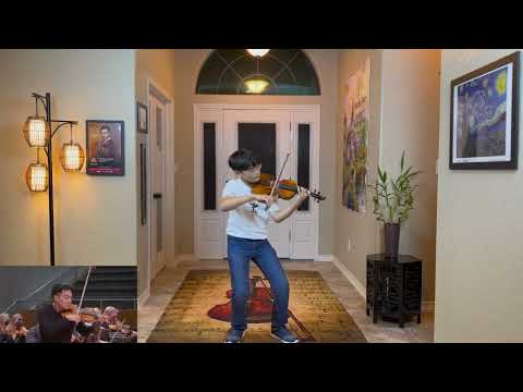 Luke Eggert-Concerto for Two Violins in D Minor 2nd Mvt. by J. S.  Bach Play with Ray 2023