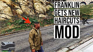 NEW HAIRCUTS FOR FRANKLIN MOD GTA 5 2020 | How to install the New Haircuts for Franklin Mod GTA 5