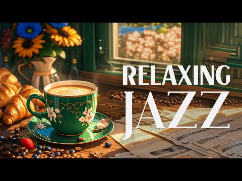 May Morning Cafe Music - Begin new day with Smooth Jazz Instrumental Music & Relaxing Bossa Nova