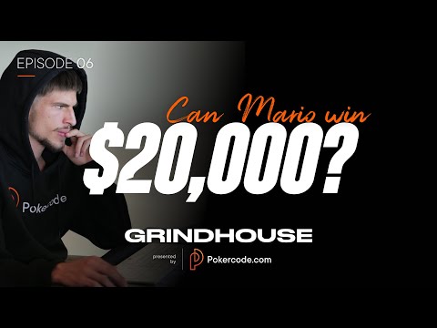 CAN MARIO WIN $20,000? | Pokercode Grindhouse #06
