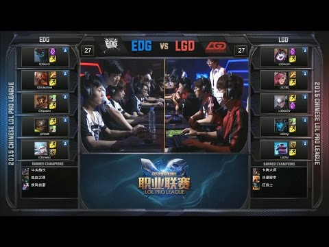 EDG vs LGD Game 3 Highlights – EDWARD vs LGD - LPL Summer Playoffs - Knockout - Semifinals
