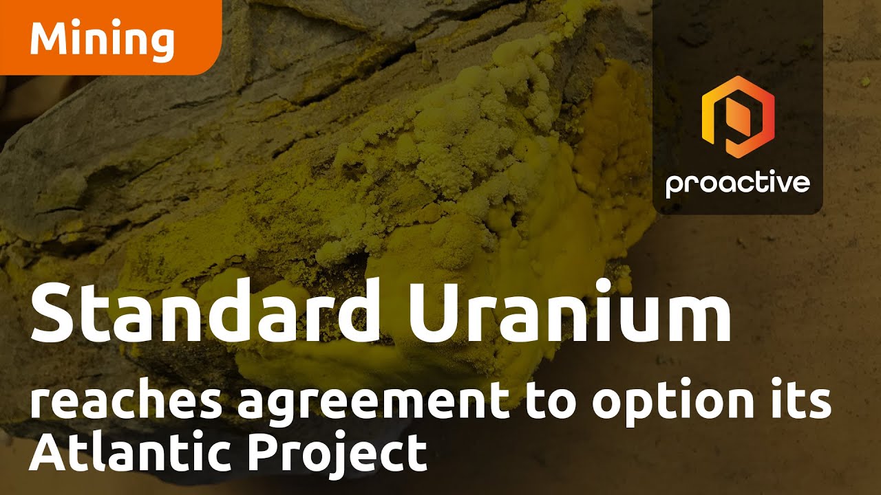Standard Uranium reaches agreement to option its Atlantic Project in the Athabasca Basin