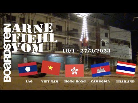 Arne Fiehl vom BOARDSTEIN in South East Asia 2023