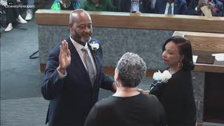 New Portsmouth city manager sworn in