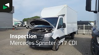 Mercedes-Benz Sprinter 317 CDI Automaat Bakwagen met achterdeuren Trekhaak Air box truck < 3.5t for sale image 4 Mercedes-Benz Sprinter 317 CDI Automaat Bakwagen met achterdeuren Trekhaak Air box truck < 3.5t image 4