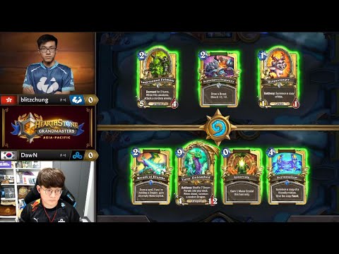 blitzchung vs DawN - Division A - Hearthstone Grandmasters Asia-Pacific 2020 Season 2 - Week 5