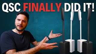 Video thumbnail for NEW Column Speaker: QSC KC12 First Look + Sound Test by Aaron Strawn
