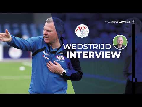 Interview Fred de Boer na afloop HHC Hardenberg – ACV