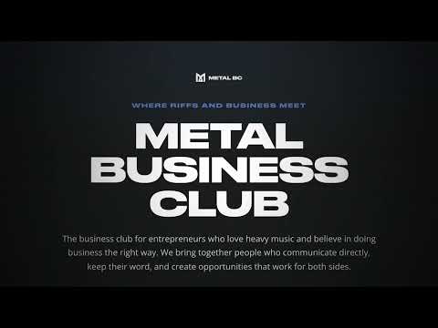 Metal Business Club video thumbnail