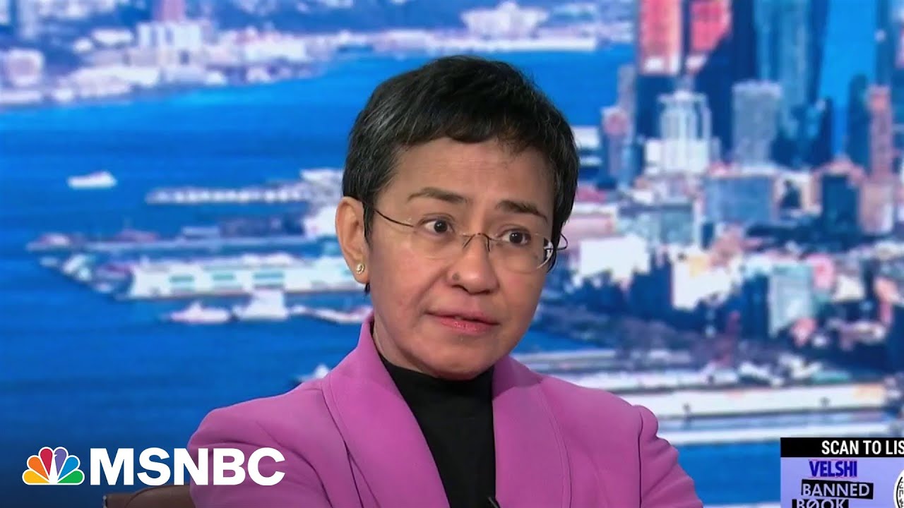 Freedom fighter Maria Ressa on how disinformation degrades democracy