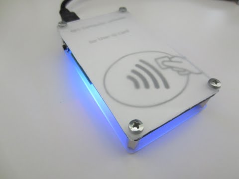 Arduino based NFC computer unlocker V2.0 using NFC Bridge by elecfreaks with my LED Add on